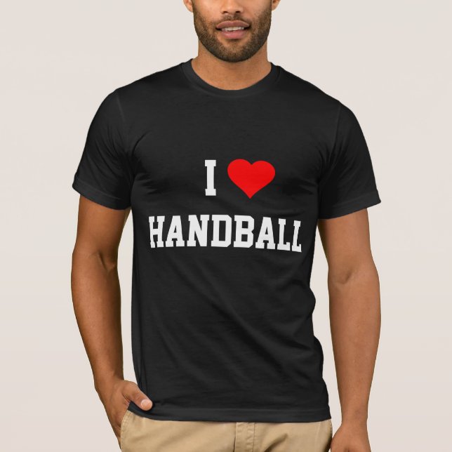 T-shirt I Love Handball (Devant)