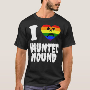 T-shirt I Love Haunted Mound Lgbt Pride Lgbt Month Lgbt Fl
