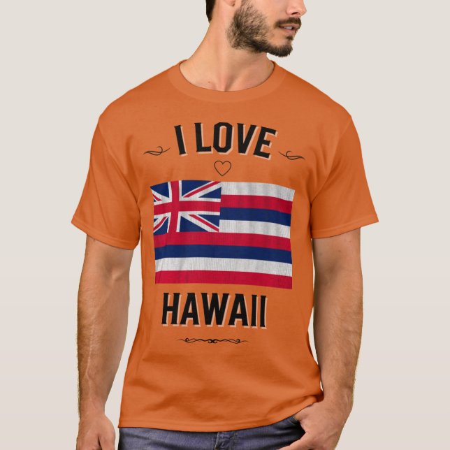 T-shirt I Love Hawaii (Devant)