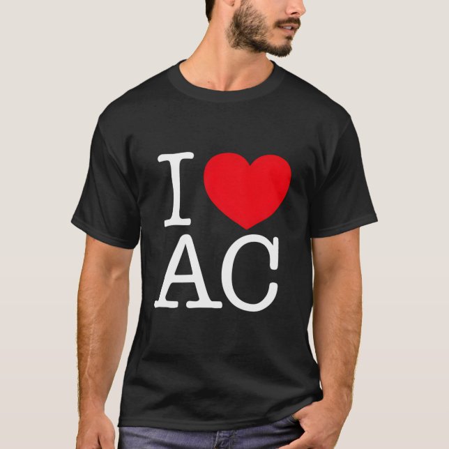 T-shirt I Love He Ac (Devant)