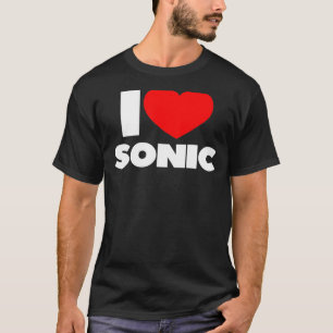 T-shirt I Love Heart Sonic