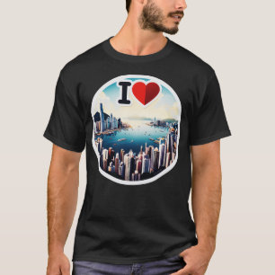 T-shirt I Love Hong Kong 8