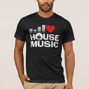 T-shirt I Love House Music
