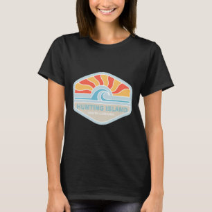 T-shirt I Love Hunting Island Beach South Carolina Ocean W