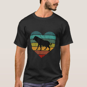 T-shirt I Love Hyenas En Afrique Coeur Wilderness Serenget