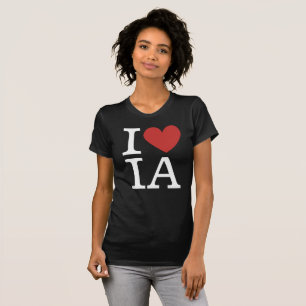 T-shirt I ❤️ Love IA - Service de vérification interne