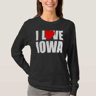 T-shirt I Love Iowa