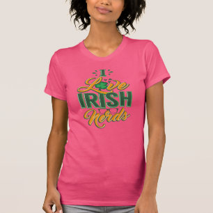 T-shirt I Love Irish Nerds Funny St Patrick's Day Gag
