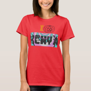 T-shirt I Love Kenya Hakuna Matata Femmes Chemises Drôle