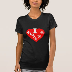 T-shirt I love KV Maastricht logo 1