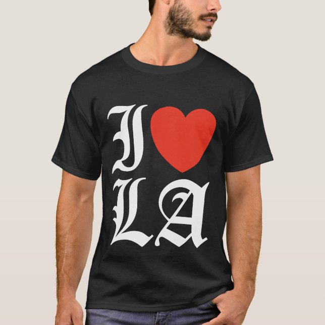 T-shirt I Love LA (Devant)