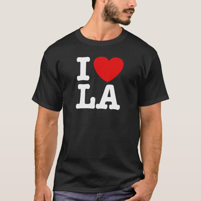 T-shirt I Love LA (Devant)