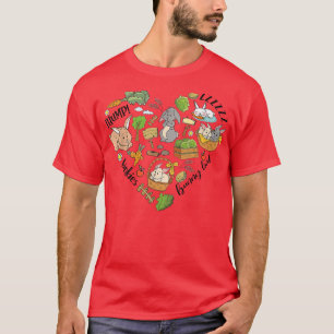 T-shirt I Love Lapin Lapin Amour Coeur Lapin Lapin Maman E