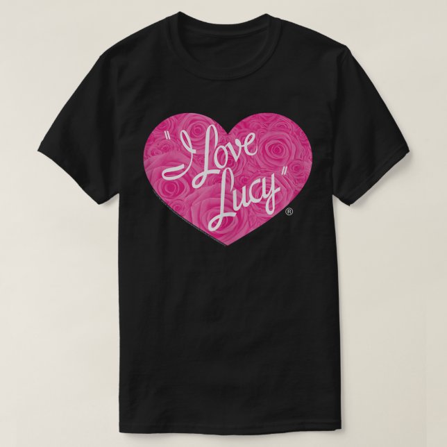 T-shirt I Love Lucy Floral Logo Débardeur (Design devant)