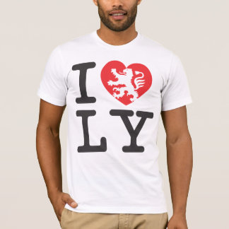 T-shirt I love Lyon