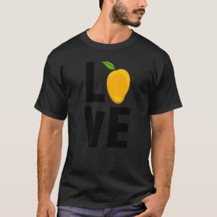 T-shirt I Love Mango Sweet Dabbing Funny Mango Fruit Love