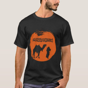 T-shirt I Love Marrakech, Marrakech Love, Maroc, Ville Rou