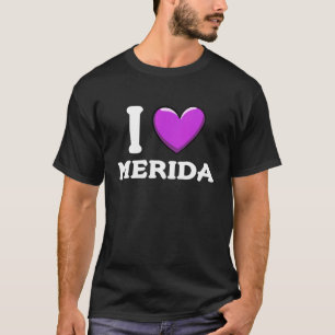 T-shirt I Love Merida Mexico 4