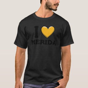 T-shirt I Love Merida Mexico 6
