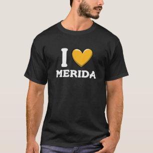 T-shirt I Love Merida Mexico 7