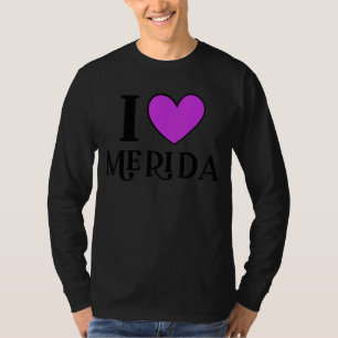 T-shirt I Love Merida Mexico Vacation 2