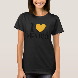T-shirt I Love Mexico