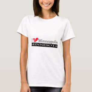 T-shirt I Love Minneapolis Minnesota
