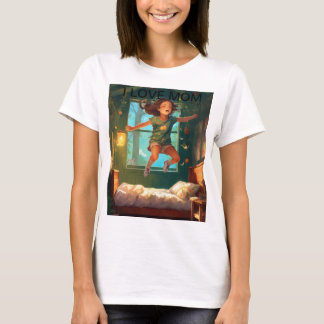 T-shirt 'I Love Mom' T-shirt"