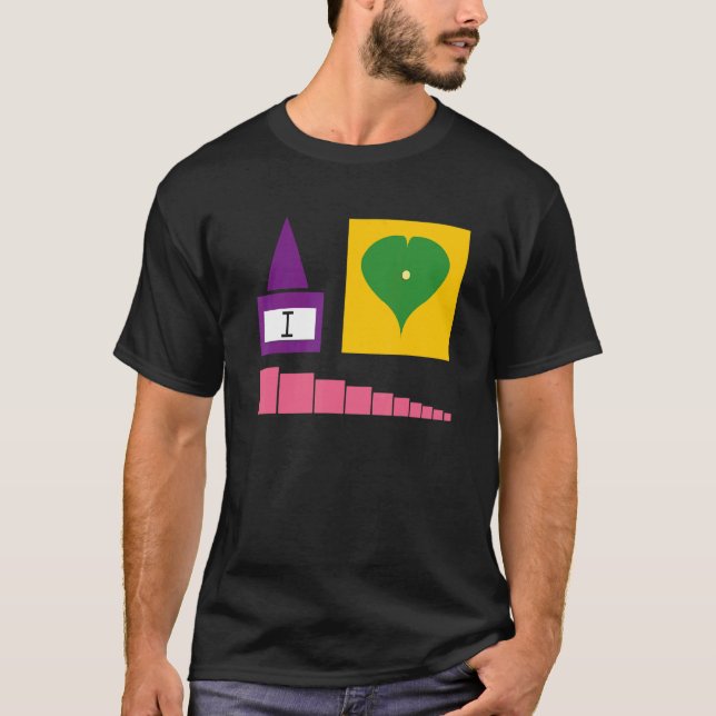 T-shirt I Love Montessori (Devant)