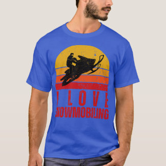 T-shirt I Love Motoneige 13