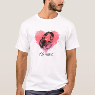 T-shirt I Love Music