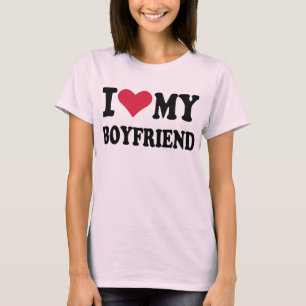 T-shirt I love my boyfriend