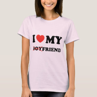T-shirt I Love My Boyfriend