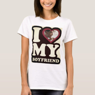 T-shirt I Love My Boyfriend San Telmo - Personnalisé