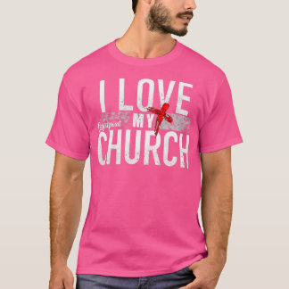 T-shirt I Love My Church