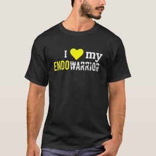 T-shirt I Love My Endo Warrior Endometriosis Awareness