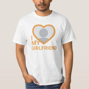 T-shirt I Love My Girlfriend Photo