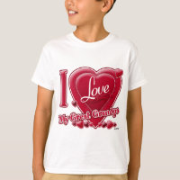 I Love My Great Grand-pa rouge - coeur