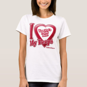 T-shirt I Love My Peeps - Photo