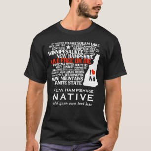 T-shirt I Love New Hampshire
