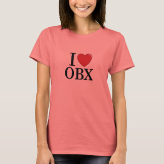 T-shirt I Love OBX - Banques extérieures