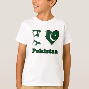 T-shirt I love Pakistan