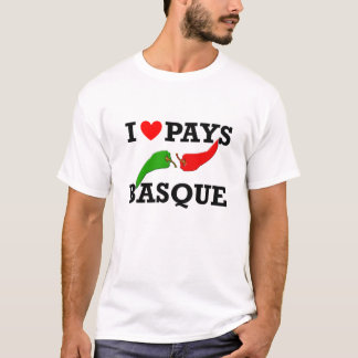 T-SHIRT I LOVE PAYS BASQUE