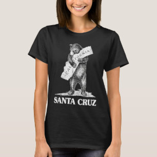 T-shirt I Love Père Noël Cruz Californie Bear Hugging Cali
