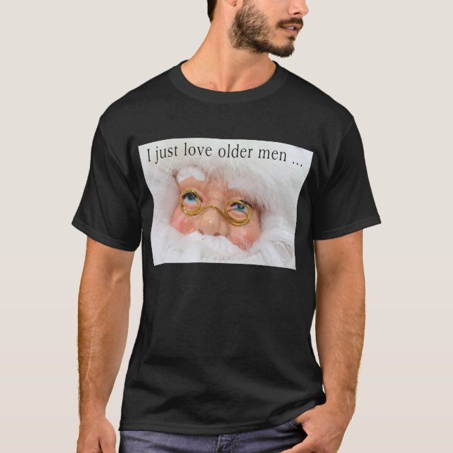 T-shirt I Love Père Noël Ugly Christmas Shirt (Devant)