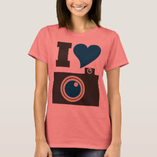 T-shirt I Love Photography