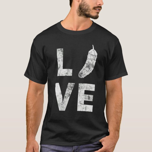 T-shirt I Love Pickle For Cucumber Pickle   Fruit Themed (Devant)