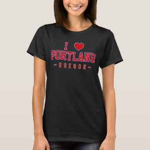 T-shirt I Love Portland Oregon