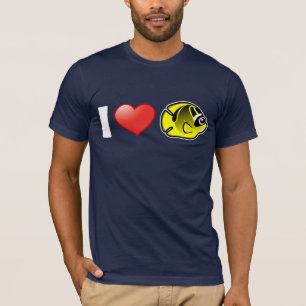 T-shirt I Love Raccoon Beurre