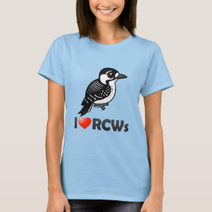 T-shirt I Love Red-cockaded Woodpeckers
